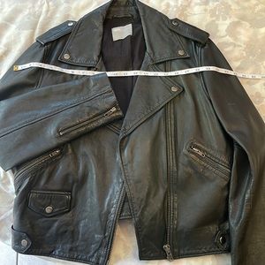 Genuine Leather Moto Jacket